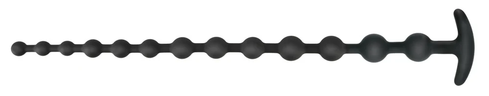 Black Velvets Anal Beads Silic