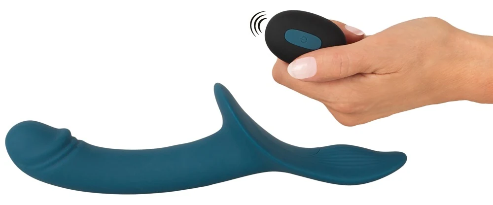 Your Strap-On RC Vibrator Blue