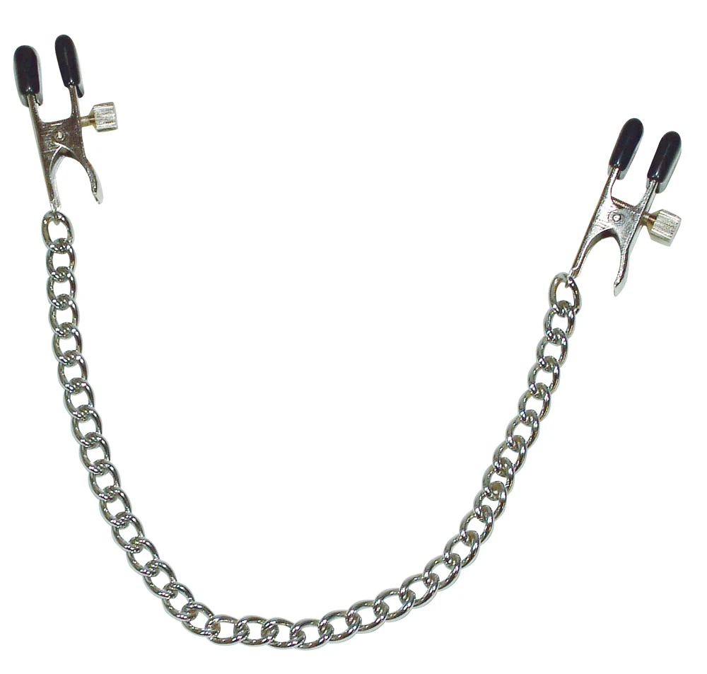 Nipple Clamps with Metal Chain