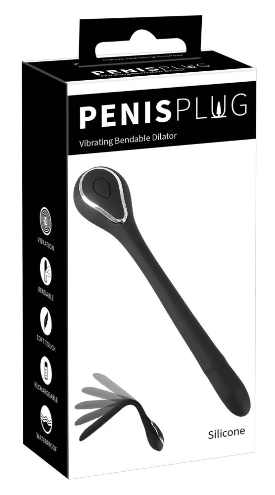 Penisplug Vibrating bendable D