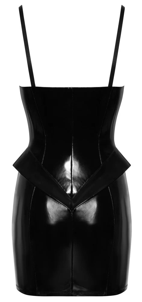 Lack Kleid Volant XL