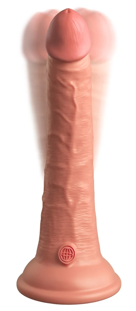 King Cock Elite 7 DD Vibrating Cock RC Lig