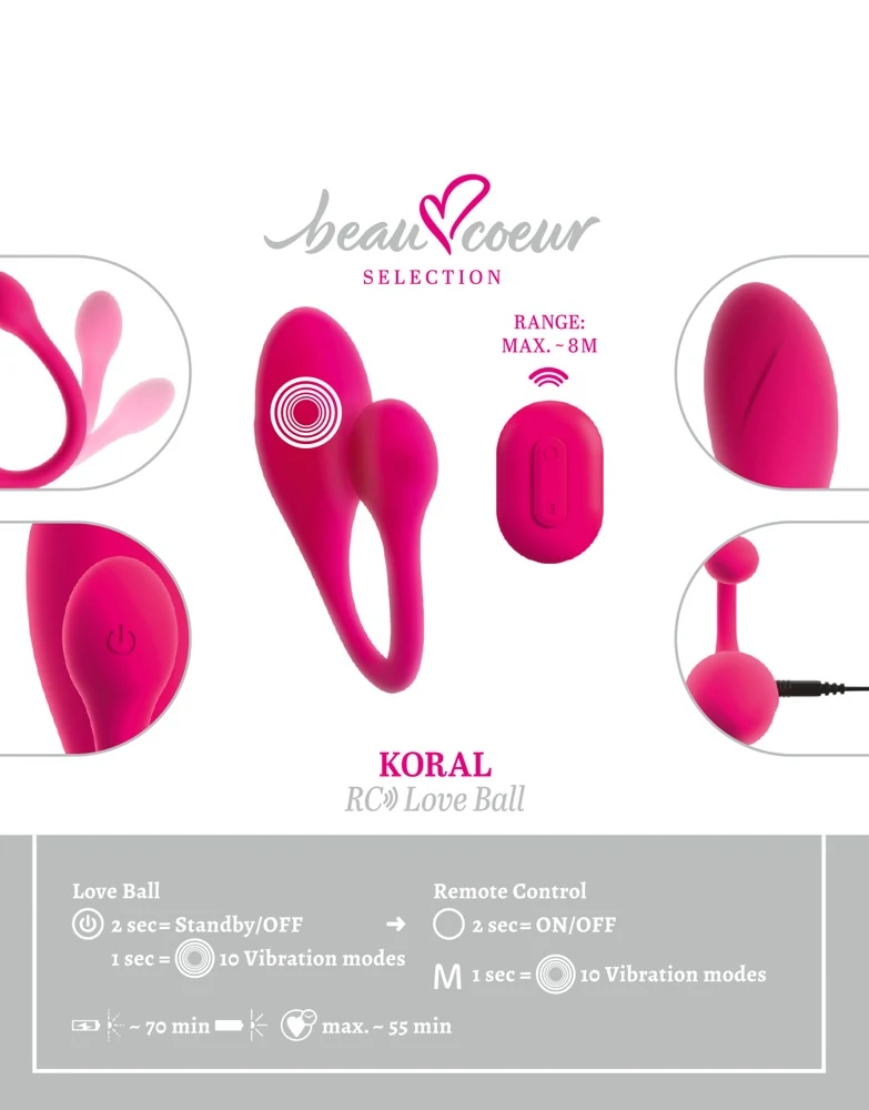 beau coeur Koral RC Love Ball