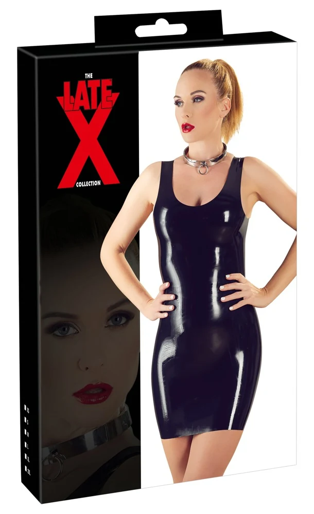Latex Minikleid L