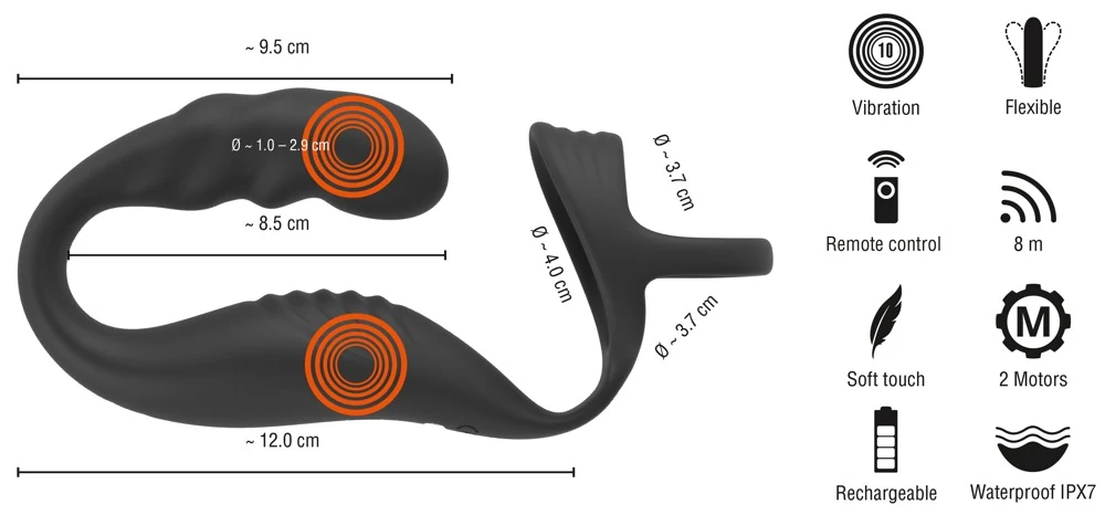 Rebel Rock Ring w RC Prostate