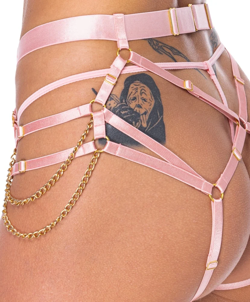 Bad Kitty String rosa S-L