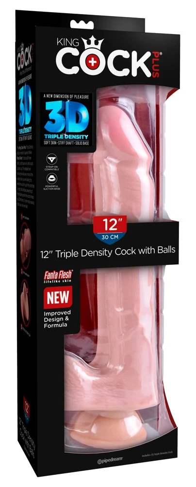 King CockP 12 TD Cock with Balls