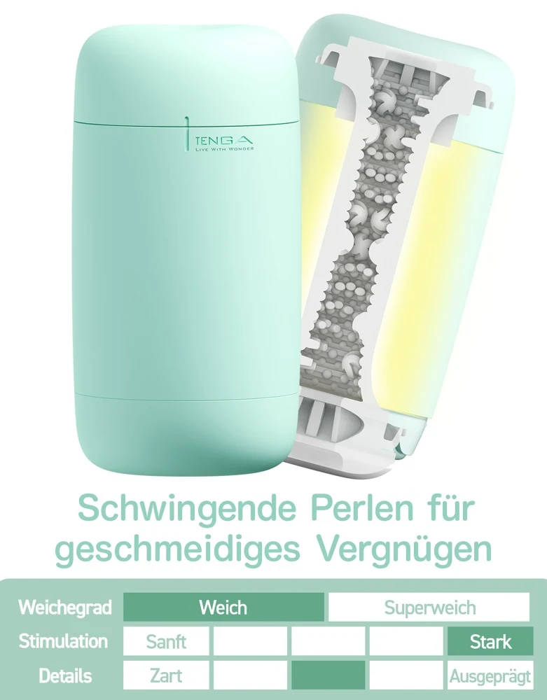 Tenga Puffy Mint Green
