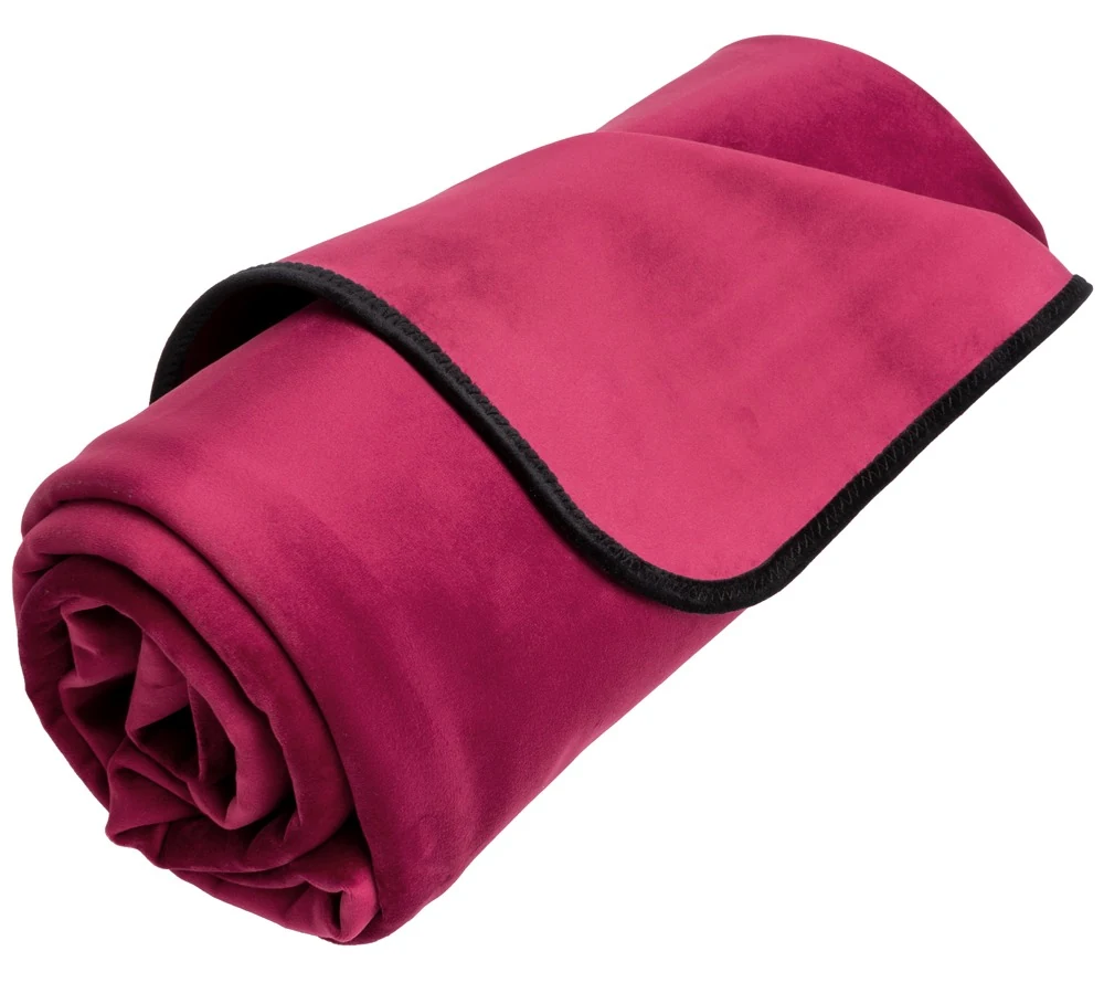 Fascinator Throw Red