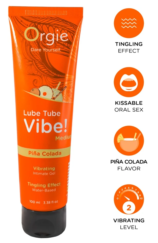 Lube Tube Vibe! Pina Colada100