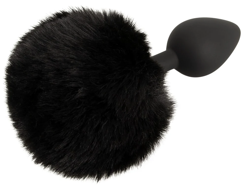 Fluffy Tail Black M