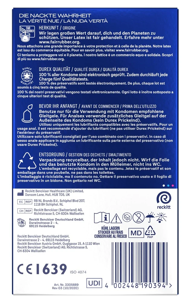 Durex Intense Orgasmic 22er