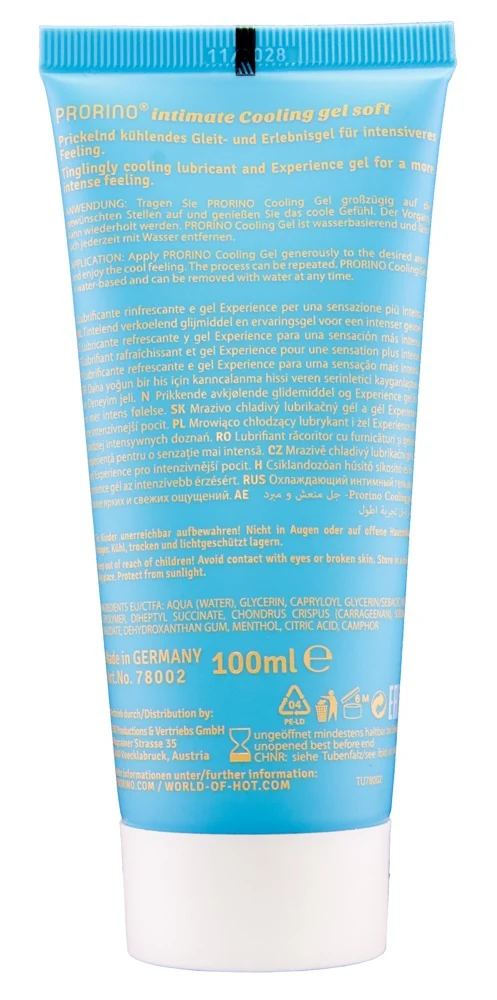 PRORINO Cooling Gel Soft 100ml