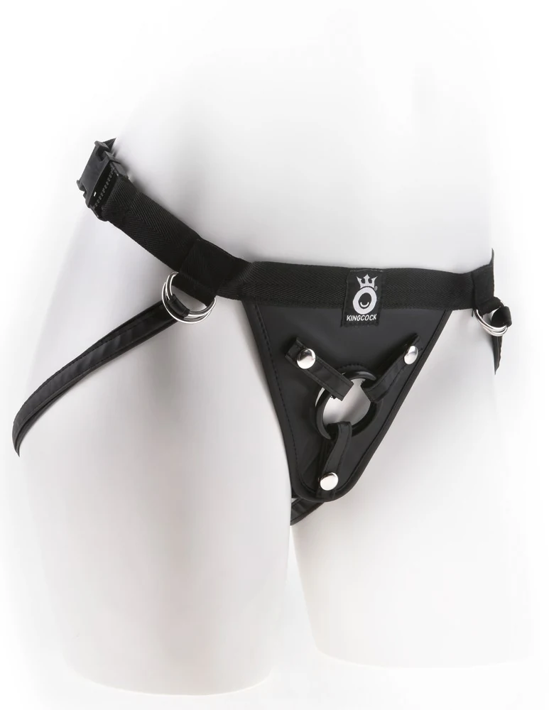 King Cock Fit Rite Harness Black