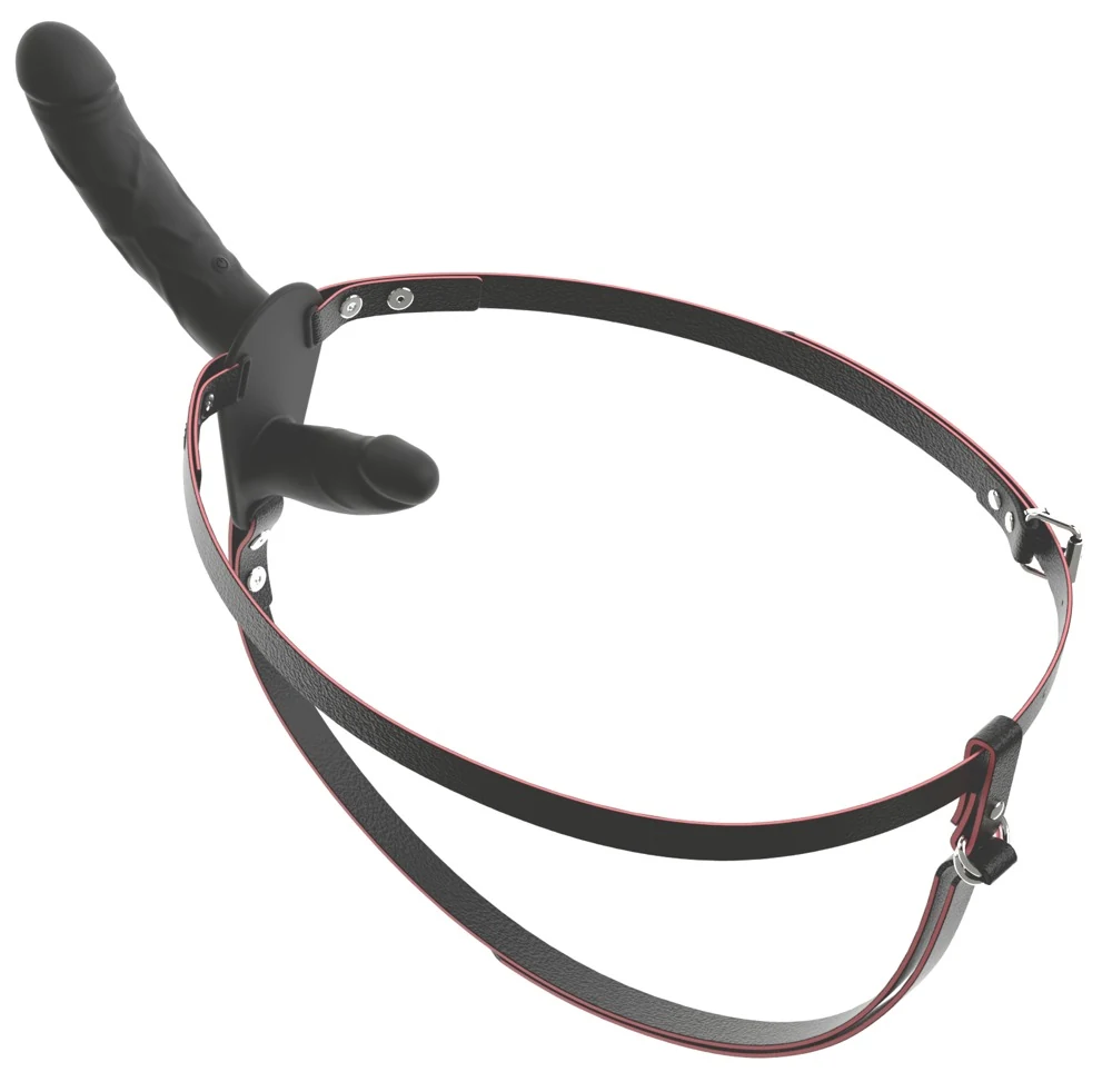 RC Vibrating Double Strap-On