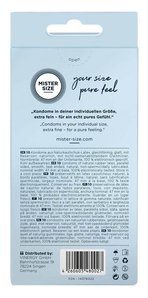 Mister Size 47mm 10er