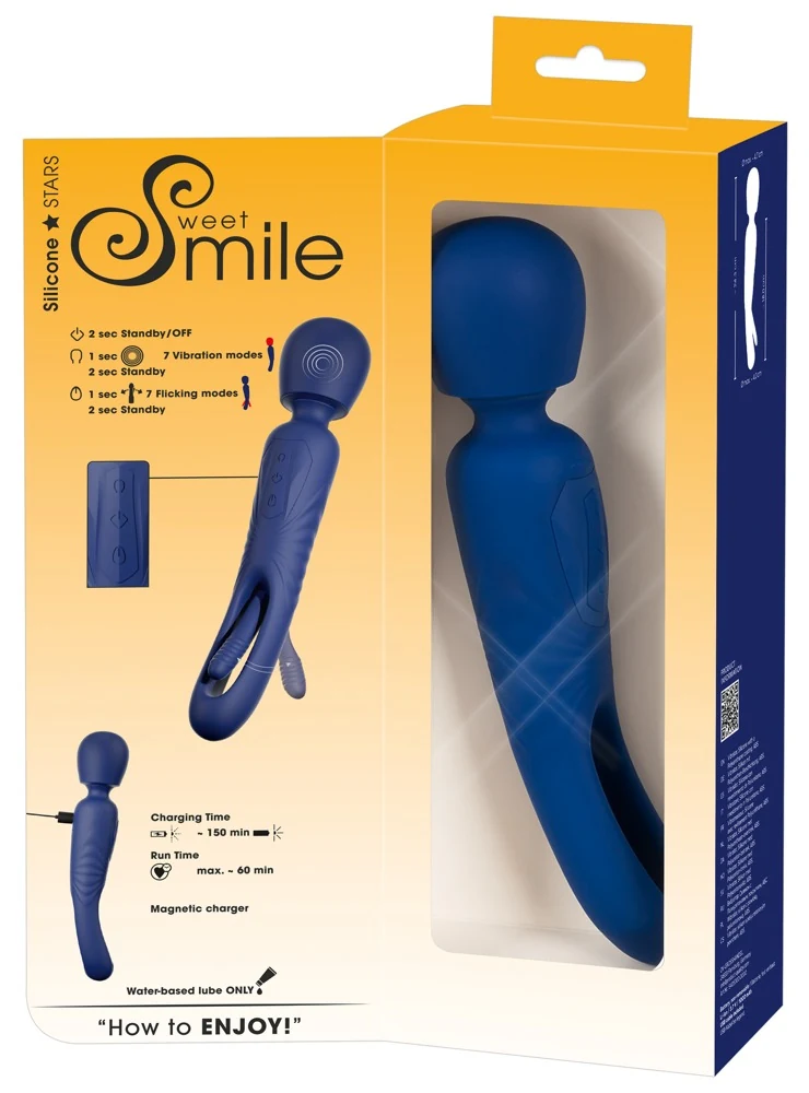 Smile 2in1 Wand with flicking
