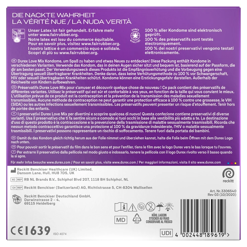 Durex Love Mix 40er