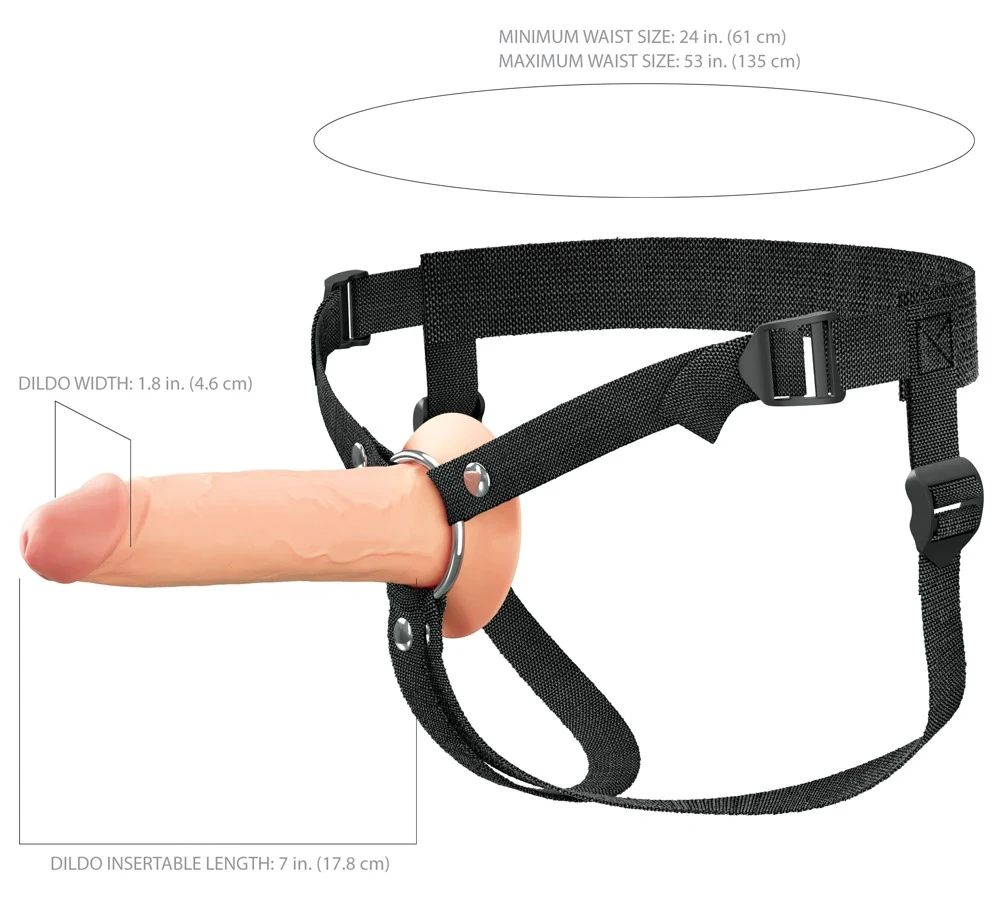 FXTE7" Hollow Strap-On Light