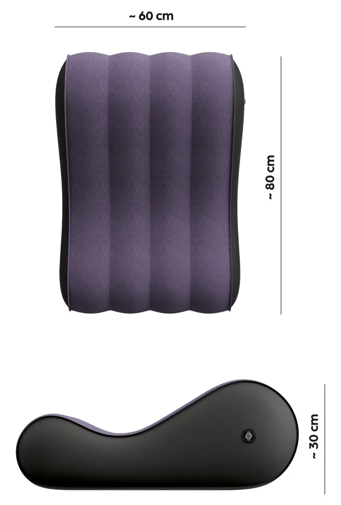 Inflatable Velvety Love Pillow