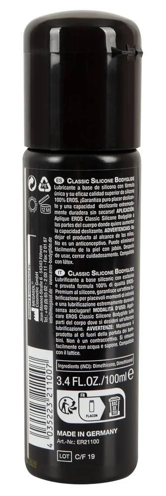 EROS Bodyglide Silicone 250 ml