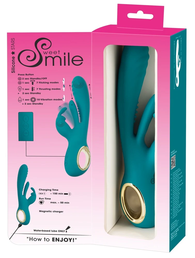 Smile Rabbit Vibrator w Thrust