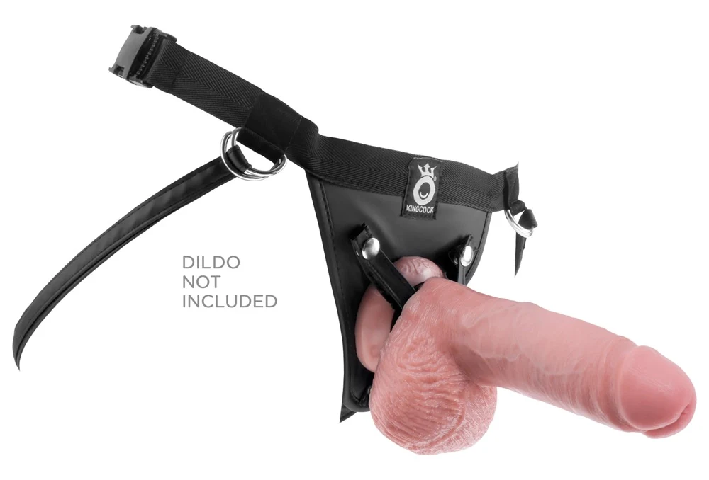 King Cock Fit Rite Harness Black