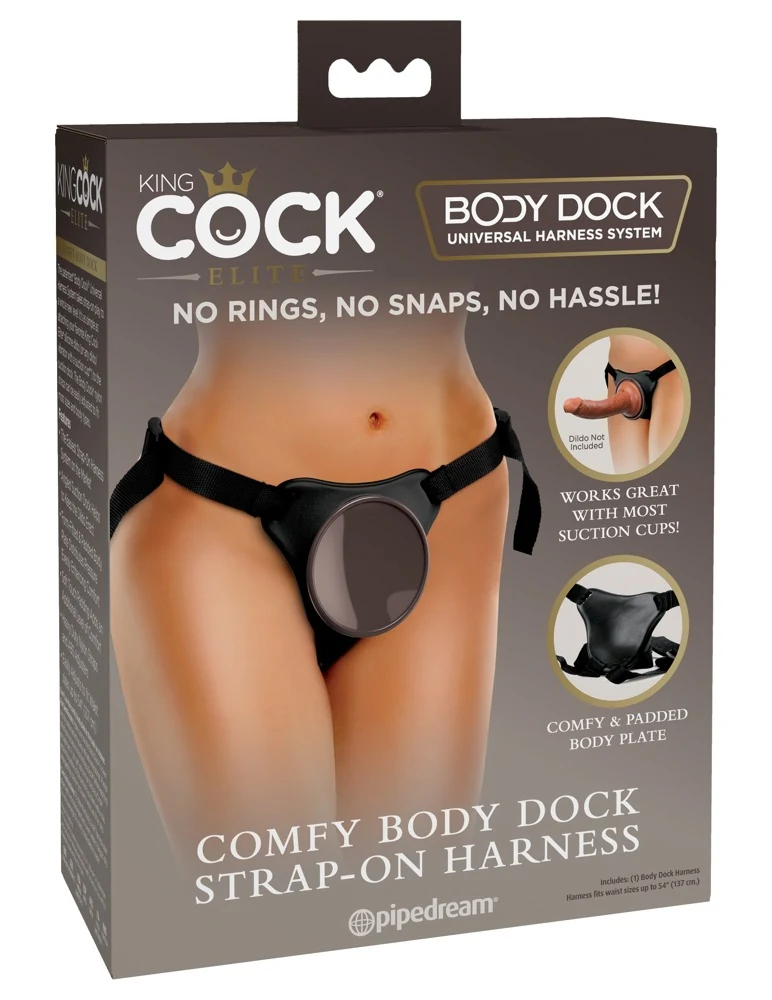 King Cock Elite Comfy Body Dock Strap-On H