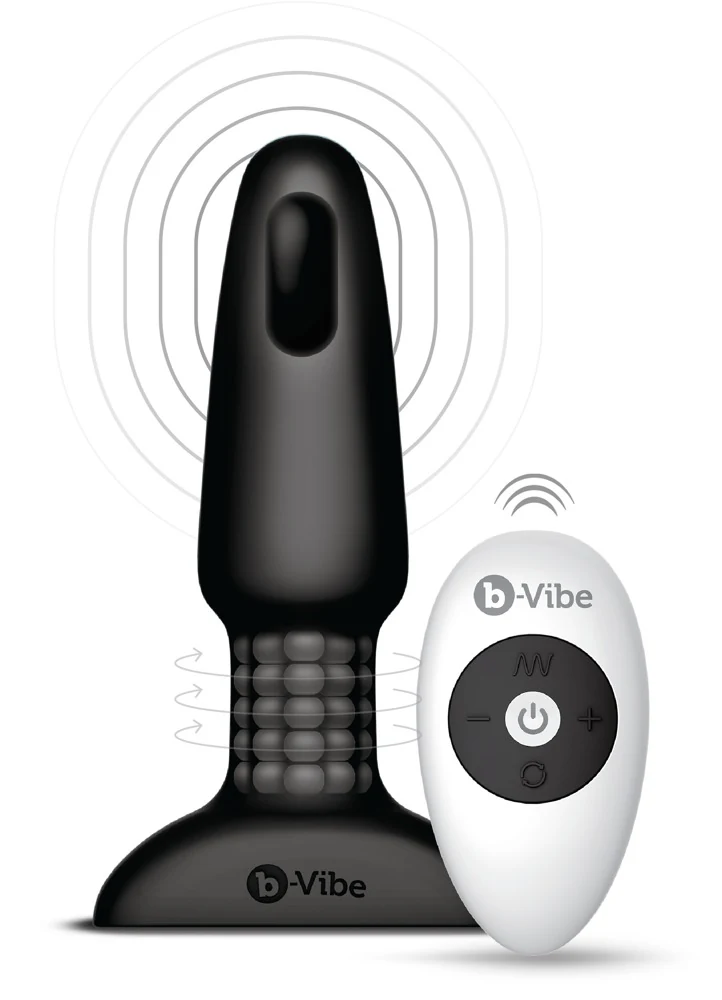 b-Vibe rimming Plug 2 Black