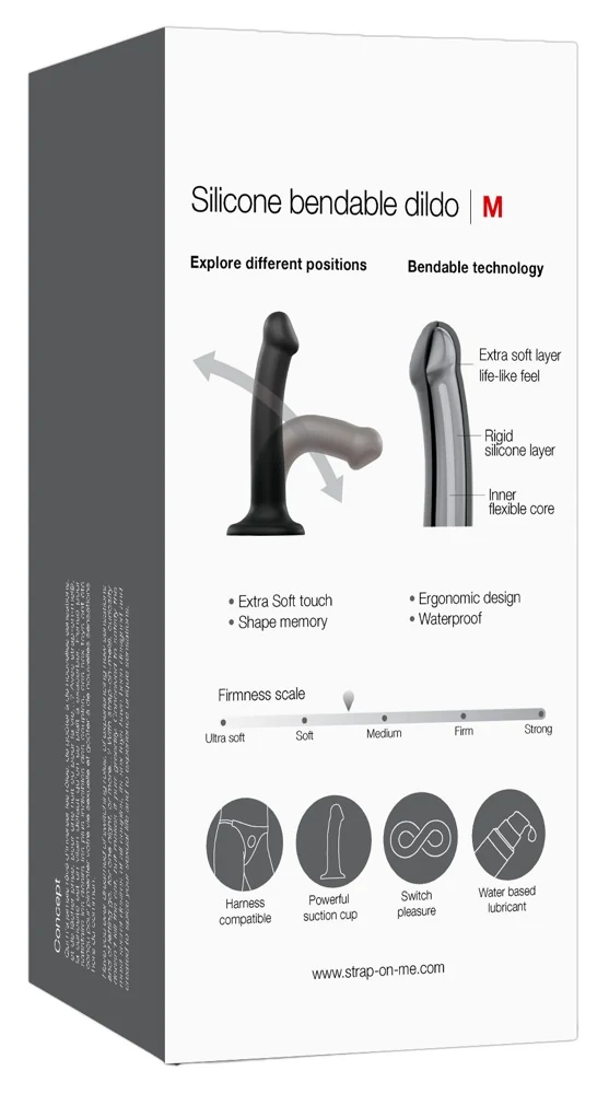 Semi-Real.Dildo M Black