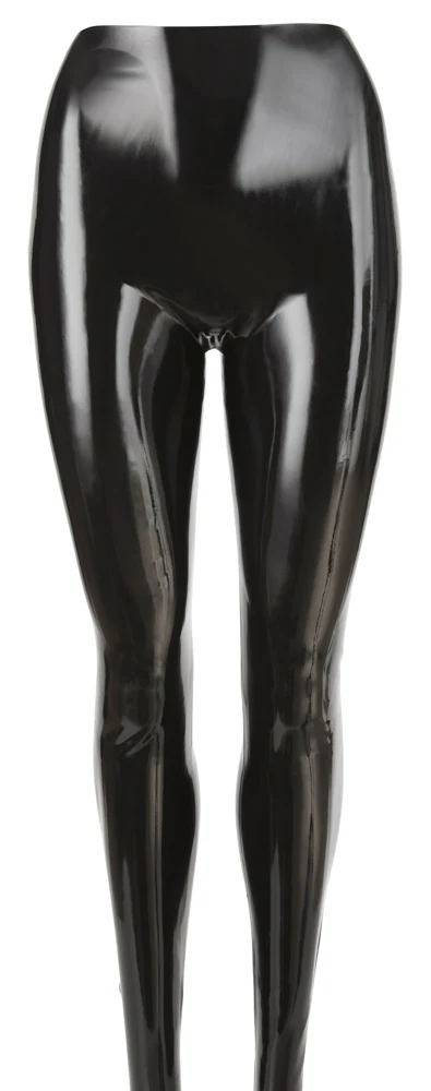 Latex Strumpfhose schwarz XL