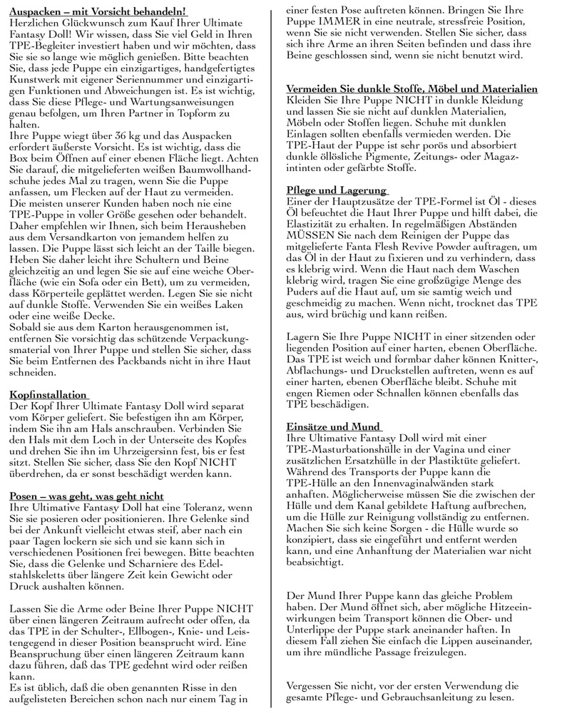 Ultimate Fantasy Dolls Kitty