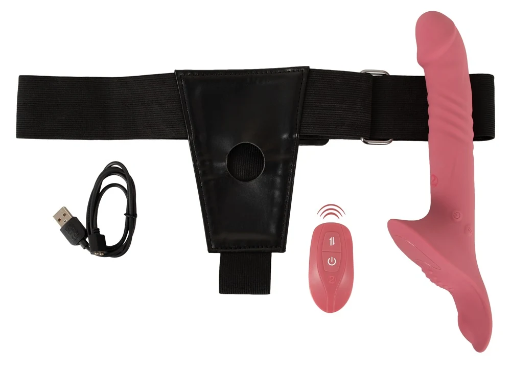 Your Strap-On Vibrator Pink