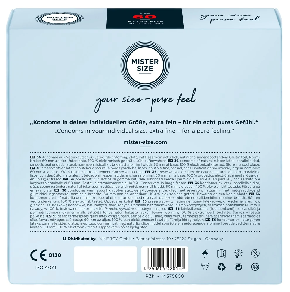 Mister Size 60mm 36er