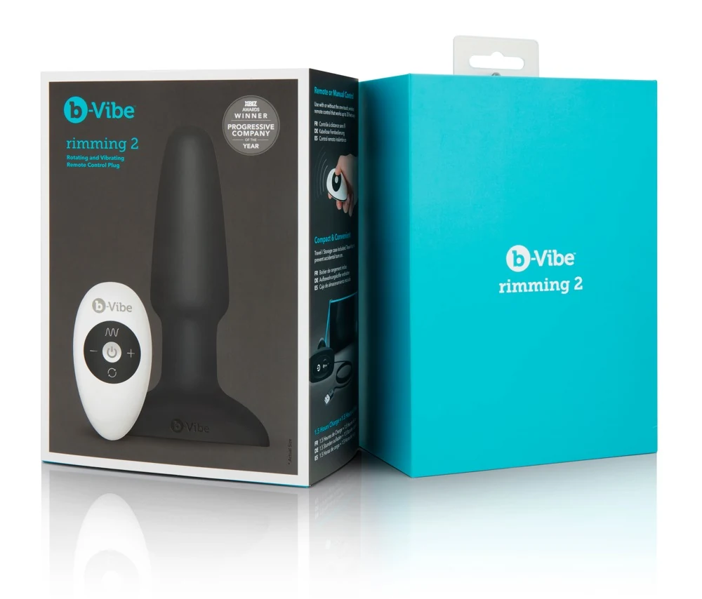 b-Vibe rimming Plug 2 Black