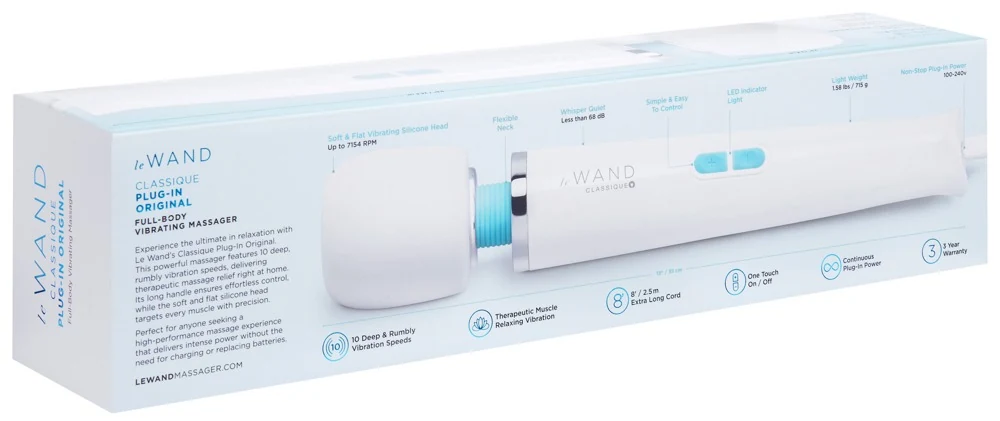 Classique Plug-In Wand Massage