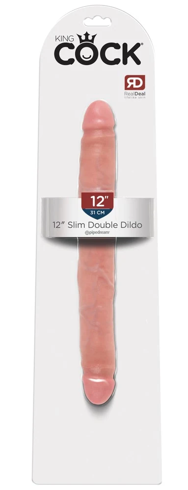 King Cock 12 Slim Double Dildo