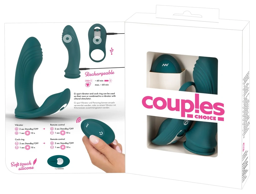 Couples Choice RC 3in1 Vibrat
