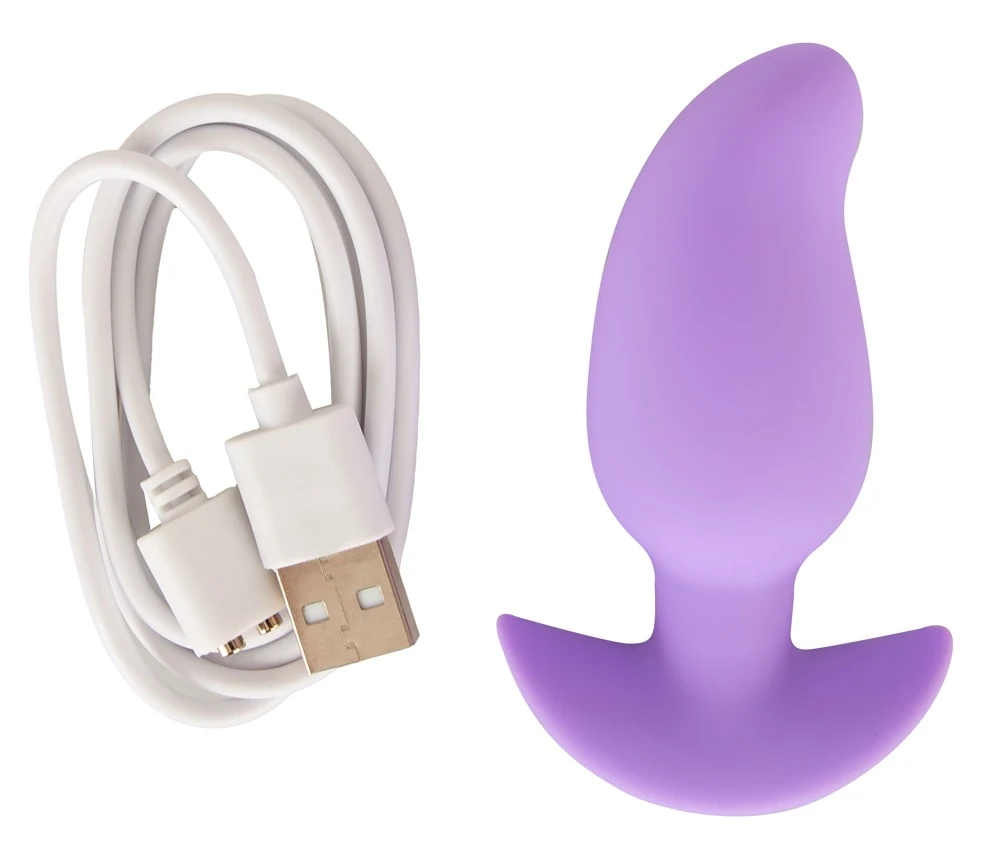 Cuties Vibrating Plug Purple