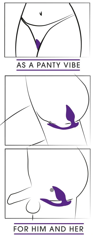 Smile RC 2in1 Plug & Panty Vib