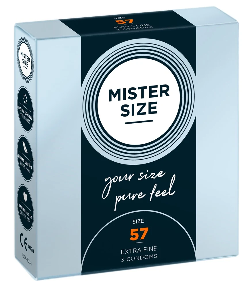 Mister Size 57mm 3er