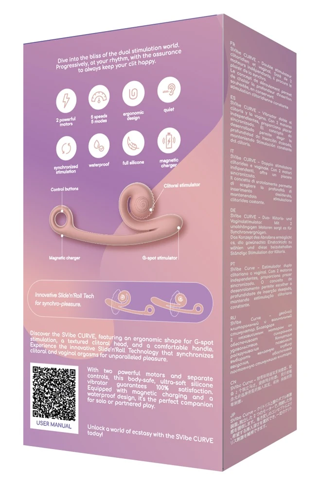 SVibe Curve Peachy Pink