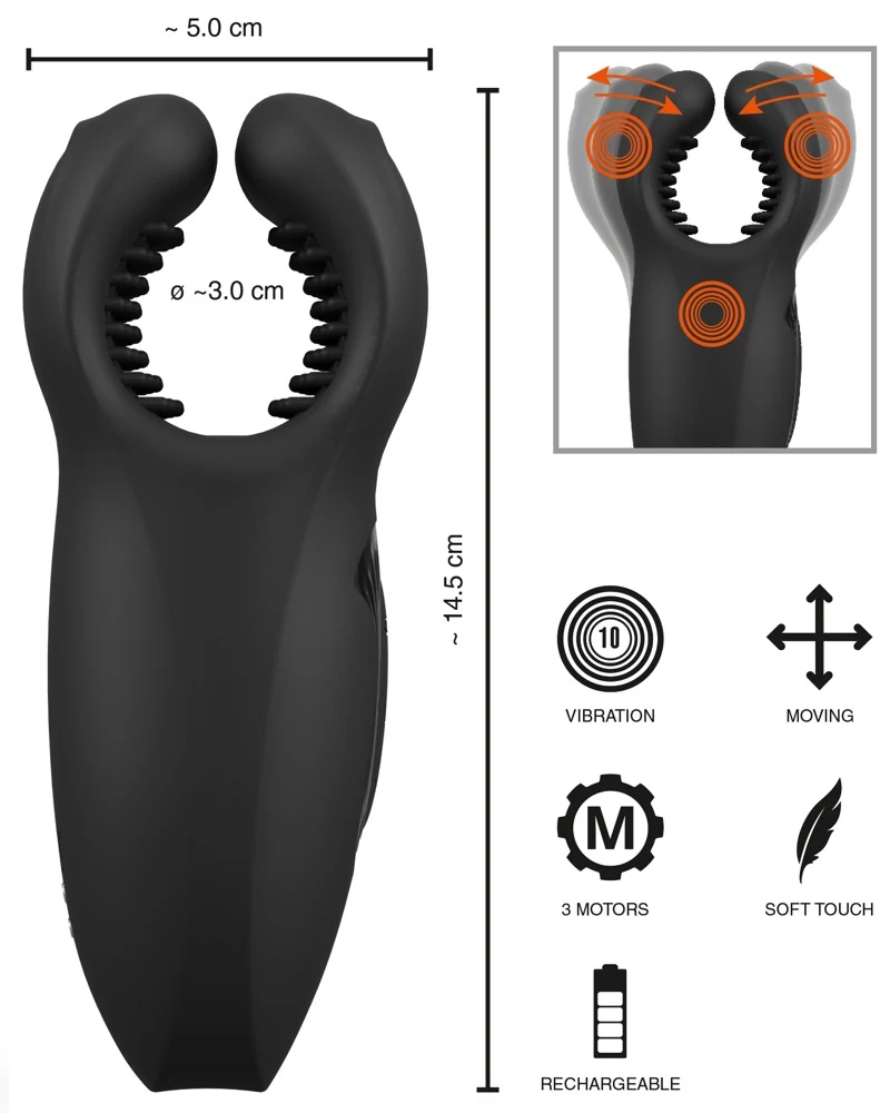 Rebel Man Wand w Moving Wings