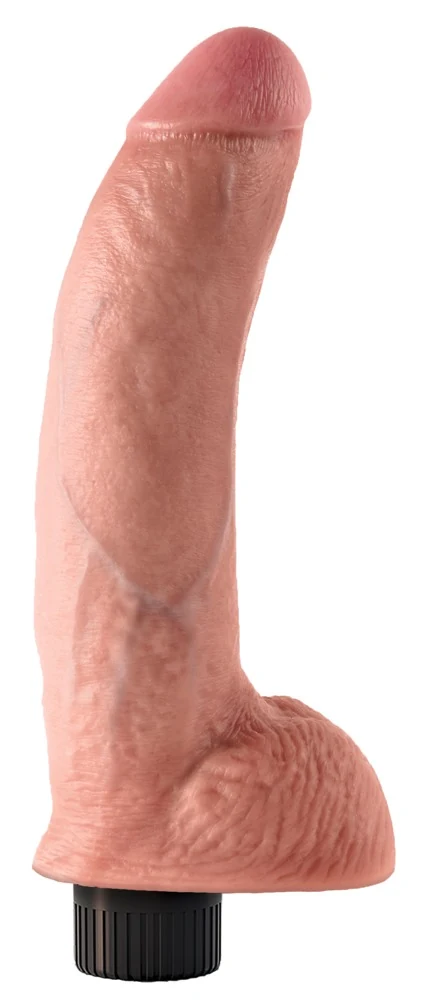 King Cock 9 Vibrating Cock with Balls