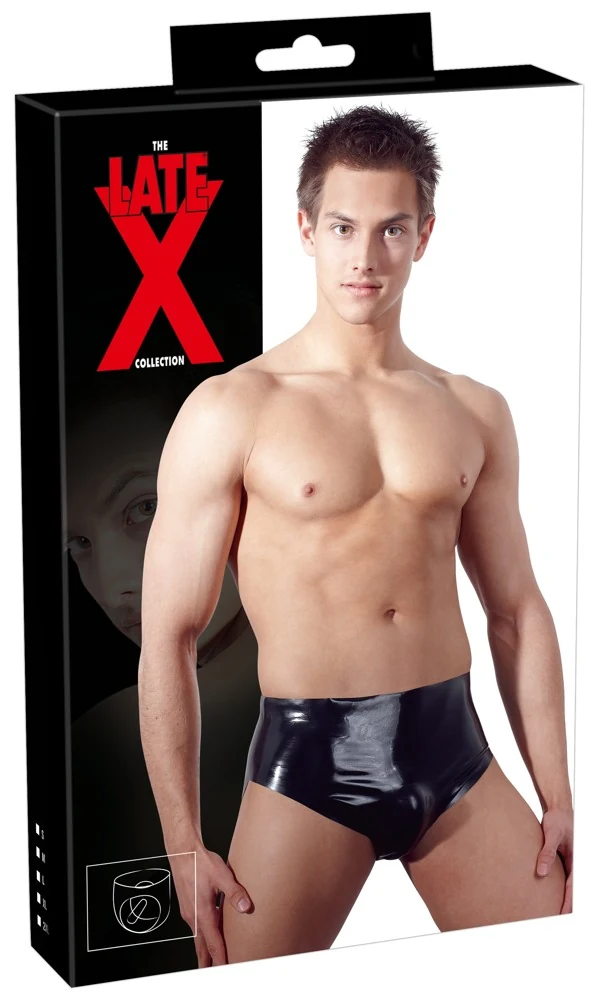 Latex Herren Slip Plug L
