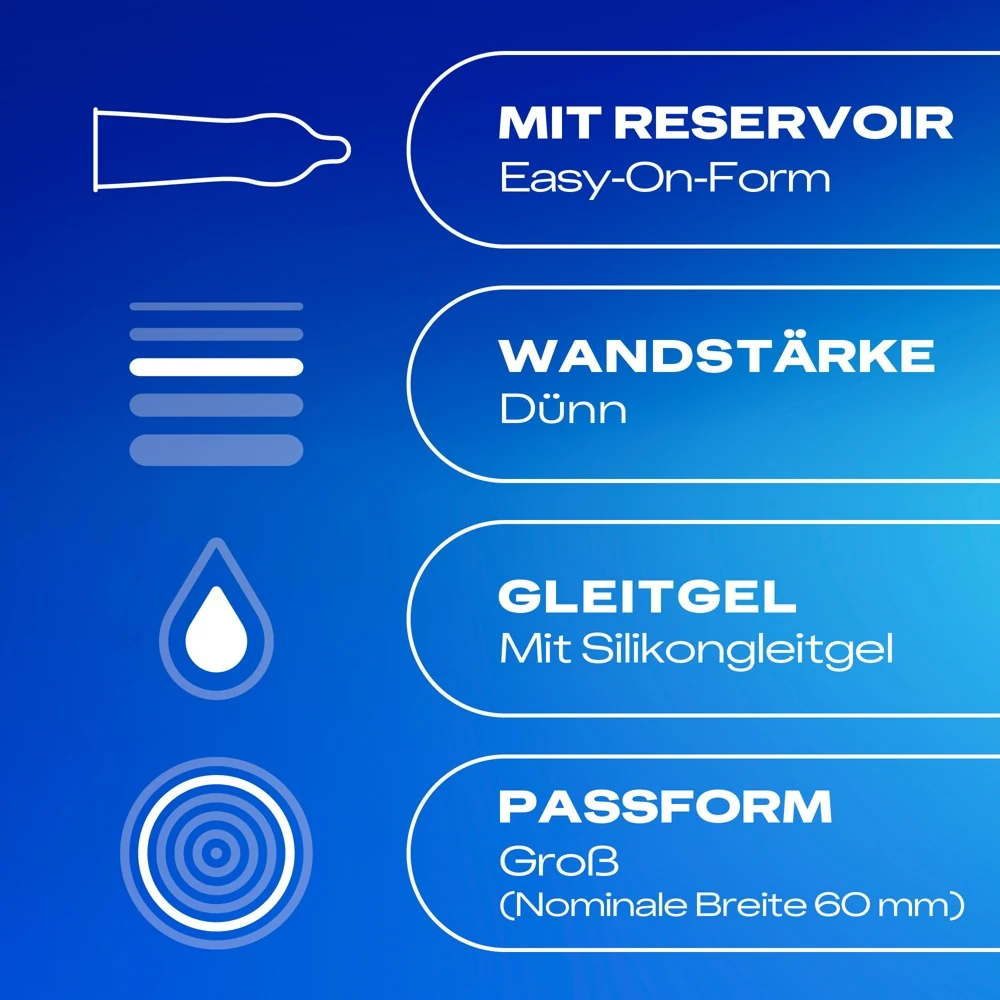 Durex Gefühlsecht Extra groß XXL kondome