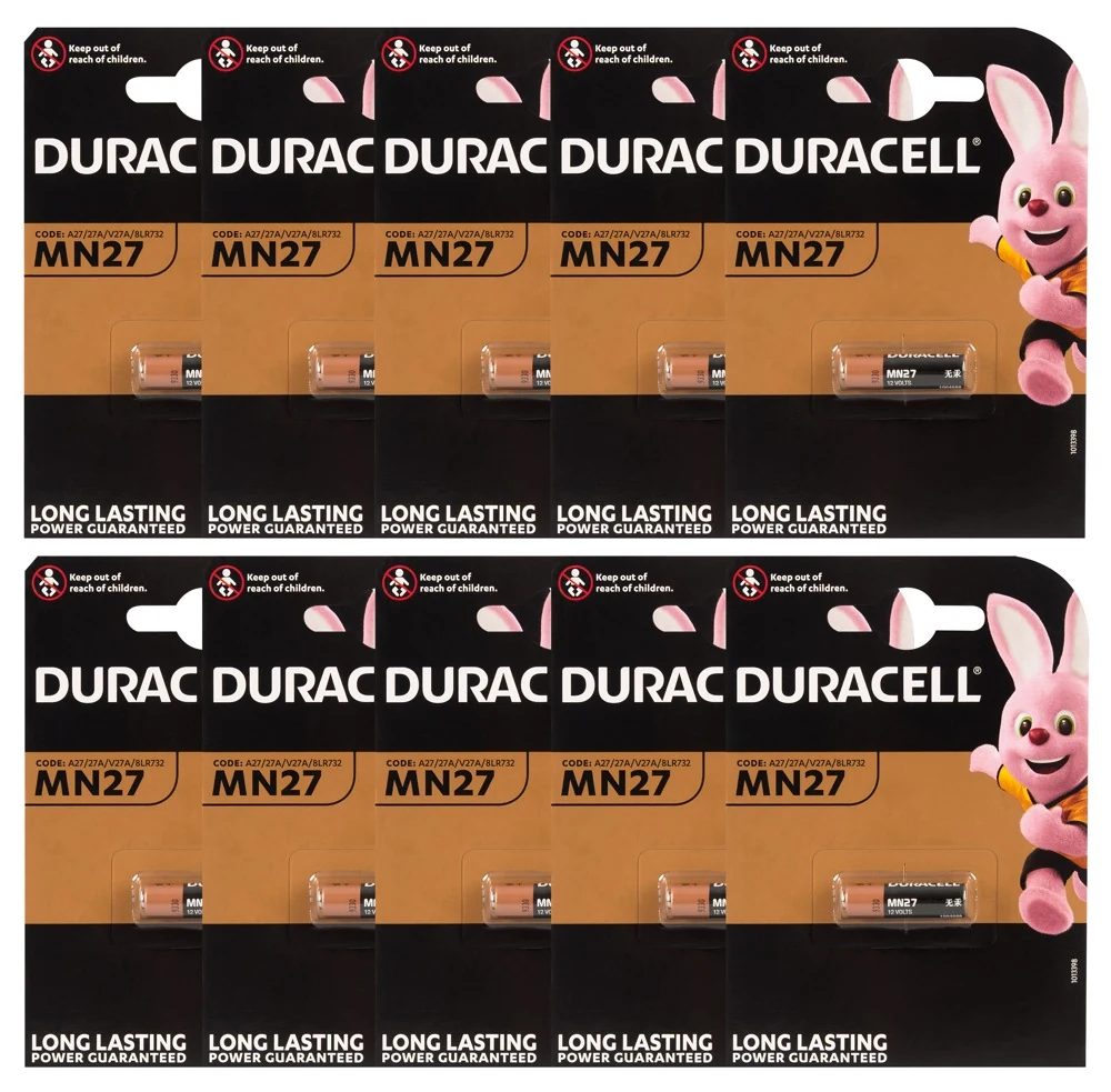 Batterie Duracell 27A 10x1er