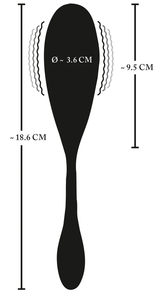 XOUXOU RC Vibrating E-Stim Lov