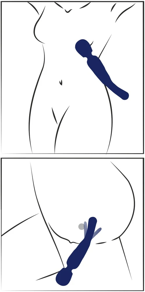 Smile 2in1 Wand with flicking