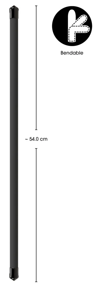 BK bendable cock & ball ring